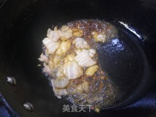 平菇肉片炒油菜的做法步骤：7