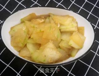 虾皮炒冬瓜的做法步骤：10