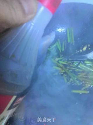 蒜苔炒肉丝的做法步骤：19