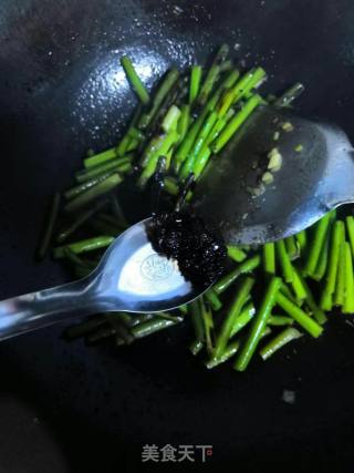 蒜苔炒肉丝的做法步骤：20