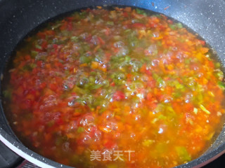 油炒辣椒豆的做法步骤：9