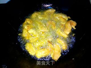 糖醋里脊的做法步骤：7