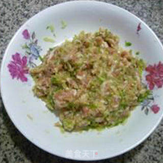 青萝卜肉馅饺子的做法步骤：7