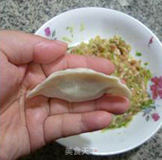 青萝卜肉馅饺子的做法步骤：9