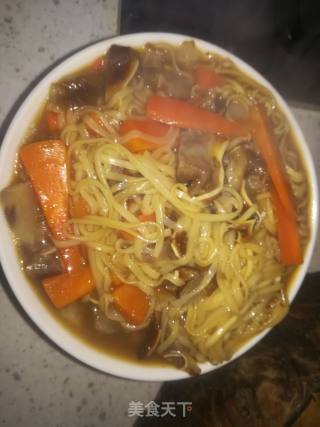 牛肉汤挂面的做法步骤：5