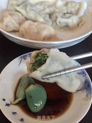 煮冻饺的小炒招的做法步骤：8