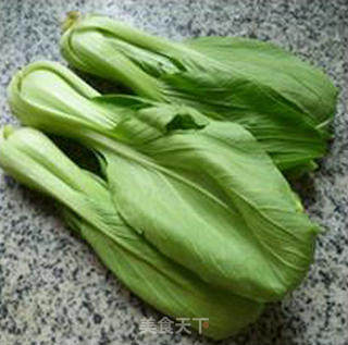 青菜鲜虾乌冬面的做法步骤：3