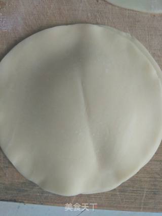 饺子皮香蕉饼的做法步骤：3