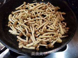 虾仁蘑菇豆腐的做法步骤：11