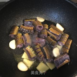 干煸黄鳝的做法步骤：5