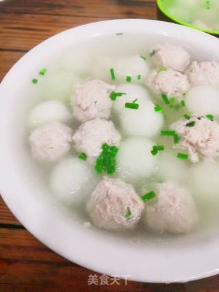 冬瓜肉丸汤的做法步骤：8
