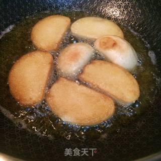 孜然黄金馍片的做法步骤：4