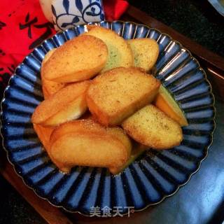 孜然黄金馍片的做法步骤：8