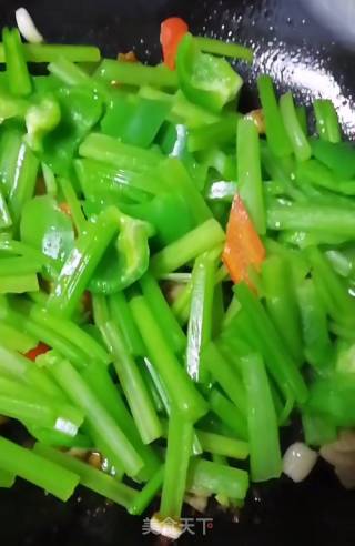 家常小炒的做法步骤：7
