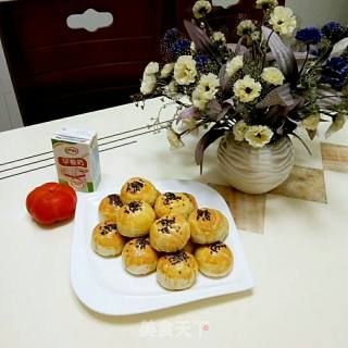 蛋黄酥的做法步骤：15