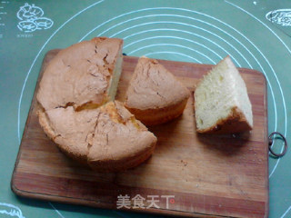 焙煎芝麻沙拉汁戚风蛋糕的做法步骤：16