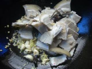 笋干回锅肉的做法步骤：4