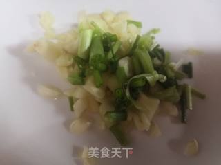 白灼菜心的做法步骤：2