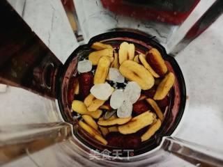 红枣紫米黑豆浆的做法步骤：6