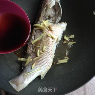 红烧海鱼的做法步骤：5
