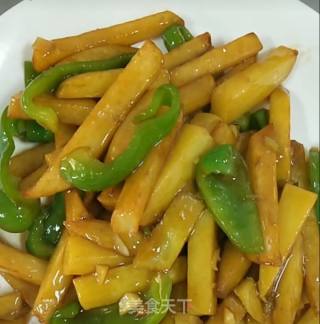 酱香土豆条的做法步骤：12