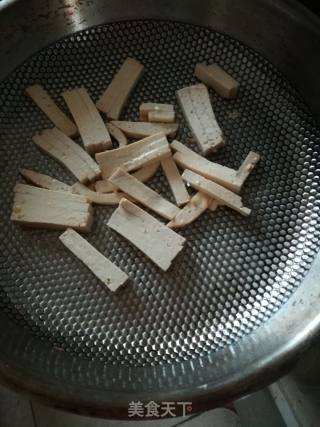 青蒜炒豆腐的做法步骤：4