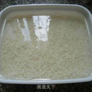 三色果脯糯米饭的做法步骤：1