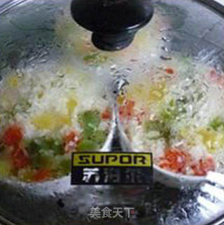 三色果脯糯米饭的做法步骤：11