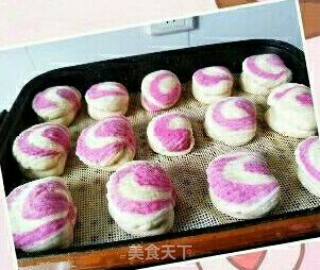彩色贝壳馒头的做法步骤：10