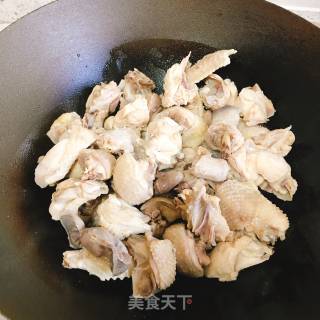 四季豆烧公鸡的做法步骤：4