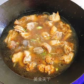 四季豆烧公鸡的做法步骤：6