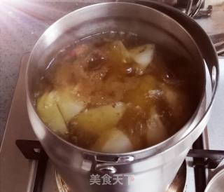 孜然牛腩萝卜煲的做法步骤：3