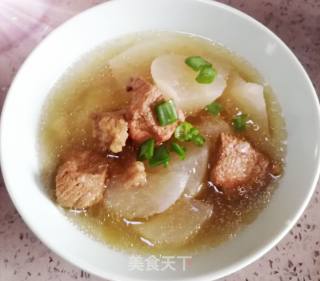 孜然牛腩萝卜煲的做法步骤：5