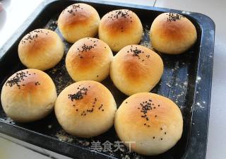 圆餐包的做法步骤：18