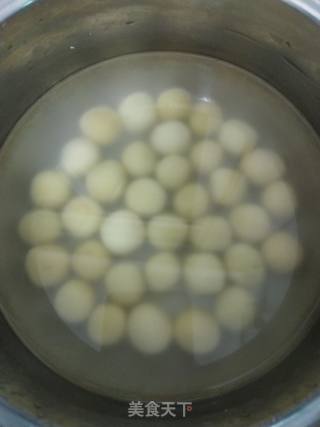 红豆话梅汤圆的做法步骤：4