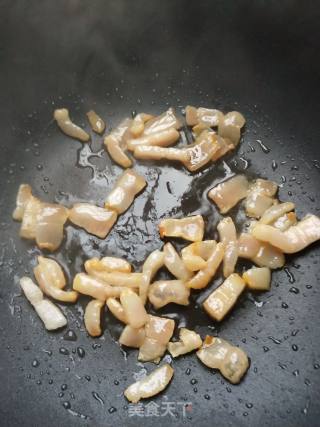 火腿肉炒白菜的做法步骤：3