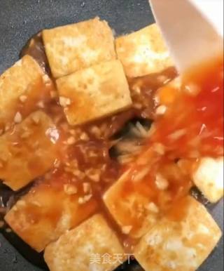 煎豆腐的做法步骤：4
