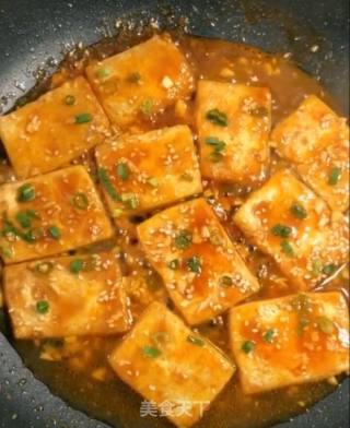 煎豆腐的做法步骤：7