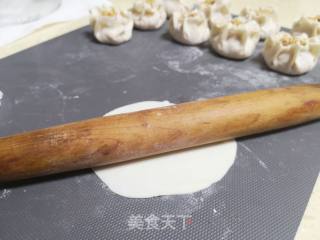 烧麦（火腿烧麦）的做法步骤：4