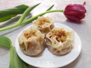 烧麦（火腿烧麦）的做法步骤：8