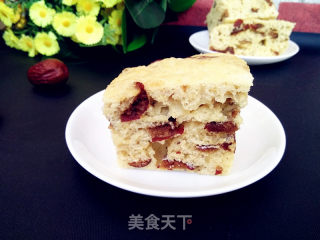 红枣燕麦发糕的做法步骤：8