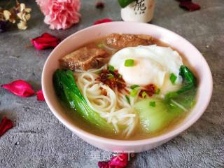 团圆饭~排骨面的做法步骤：5