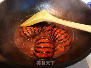 灯笼茄子（炸）的做法步骤：9