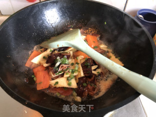 冬笋炒肚片的做法步骤：9