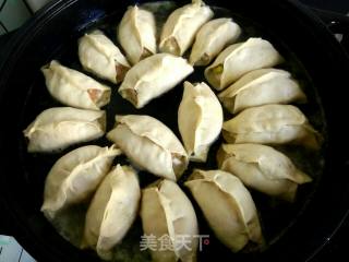 白菜猪肉锅贴的做法步骤：15