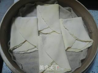 蒸玉米面卷子的做法步骤：12