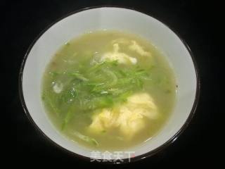 萝卜粉丝鸡蛋汤的做法步骤：11