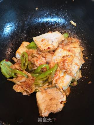 泡菜焖豆腐的做法步骤：9