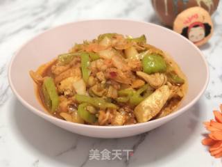 泡菜焖豆腐的做法步骤：15