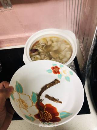 小肠砂锅老汤的做法步骤：4